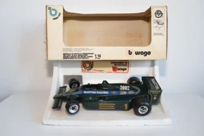 B22 1:14 BBURAGO BURAGO 2106 LOTUS MK4/79 MARTINI-TISSOT F1 RACING CAR EXHIBI... - Photo 1/4