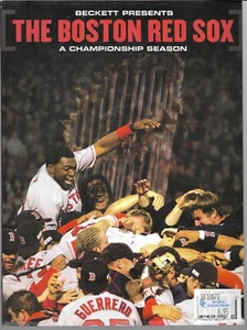 BECKETT PRESENTS THE BOSTON RED SOX A CHAMPIONSHIP SEASON 2004 MAGAZINE - Picture 1 of 1