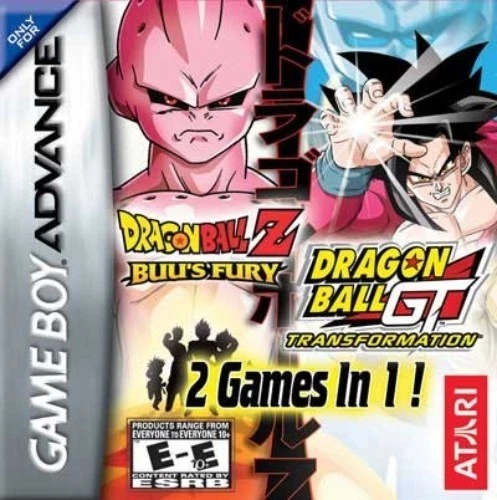 Dragon Ball Z: Buu's Fury/Dragon Ball GT: Transformation - Game Boy Advance Game - Image 1 of 1