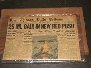 Chicago Tribune 8 de enero de 1944 (original) - Imagen 1 de 1