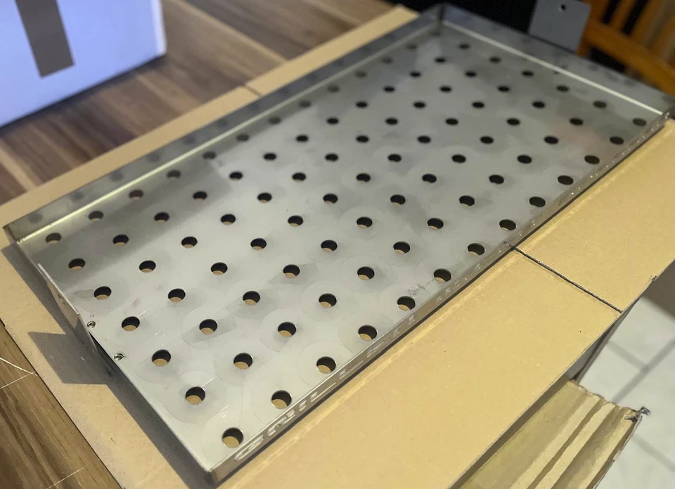 Griglia a carbone acciaio inox rinforzata per barbecue a carbone Taino Hero XXL