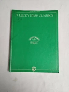 51 Lucky Irish Classics : Great Songs of the Century Series Voice/Piano/Guitar - Picture 1 of 11