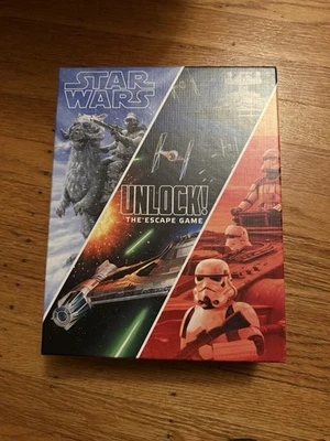 Star Wars Unlock The Escape Game Board Game Used Excellent Condition 3 Missions - Image 1 of 2