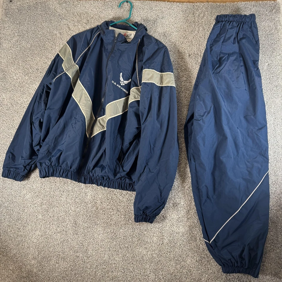 Chándal PTU de Colección Y2K Fuerza Aérea de los Estados Unidos L Corto JWOD Skilcraft Militar Gorpcore Foto 1 de 4