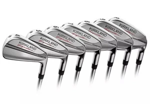 BRAND NEW Kirkland Signature 7 Piece Iron Set Right Handed REGULAR Flex PW-4 - Picture 1 of 2