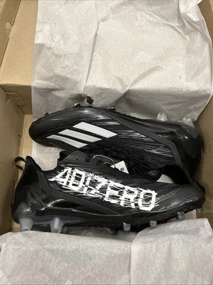 Adidas Adizero Football Cleats Black/White GX4050 Men’s Size 15 NIB - Image 1 of 4