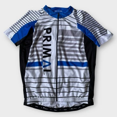 Primal QX5 Cycling Jersey Men's 2XL full zip Happy Trails - Image 1 of 4