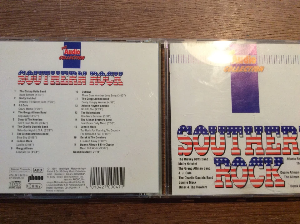 Audio Collection - Southern Rock [CD Album] JJ Cale Outlaws Gregg Allman Brother - Bild 1 von 1