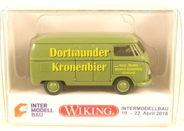 VW T1 (Tipo 2) Furgone di Dortmund Kronenbier - Intermodellbau Dortmund 2018 - Immagine 1 di 1