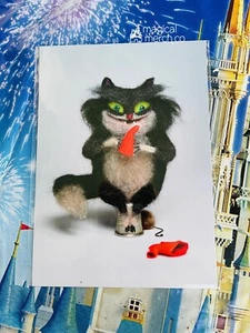 Disney Parks WonderGround Cinderella Lucifer 5x7 in Postcard Pickle & Francois - Picture 1 of 1