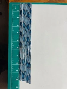 Vitragraph Twisted Glass Rods - COE90 - 5 Pieces total 50 Inches - Picture 1 of 4