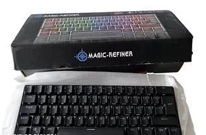 MAGIC-REFINER MK21-62 Keys RGB Backlit Mechanical Gaming Keyboard - Picture 1 of 7