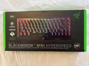 Razer BlackWidow V3 Mini Hyperspeed 65% Wireless Mechanical Gaming Keyboard - Picture 1 of 5