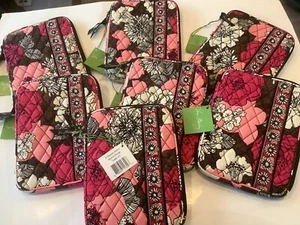 NWT~ Vera Bradley Mocha Rouge Tablet E reader Sleeve - Picture 1 of 13