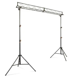 ETEC Light Tripod Set LS-4 con 3-Point Traverse Party Disco Club DJ - Imagen 1 de 5