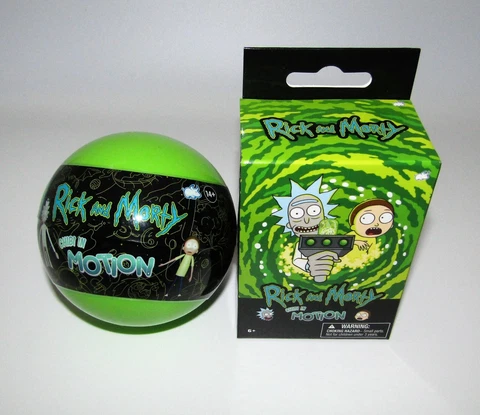 RICK AND MORTY CHIBI IN MOTION DANGLERS RANDOM BLIND BOX & CAPSULE NEW SEALED Cover