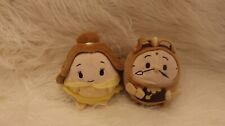 Disney Store Beauty & The Beast Cogsworth andBlossom UFUFY Soft Plush Toy