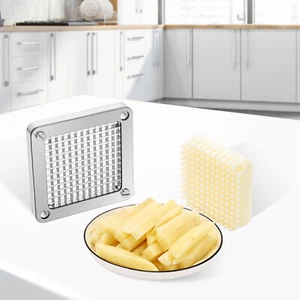 VEVOR Lame de Rechange Bloc de Poussée Accessoires pour Coupe-frites 3PCs 6,35mm - Imagen 1 de 12
