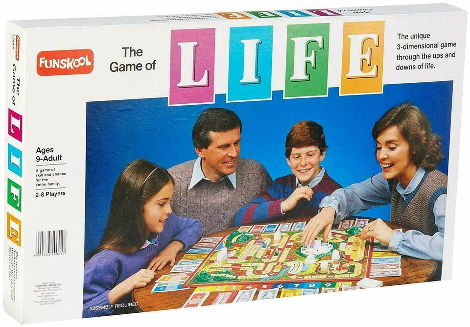 New Funskool The Game of Life Board Game Free Shipping . - Image 1 of 1