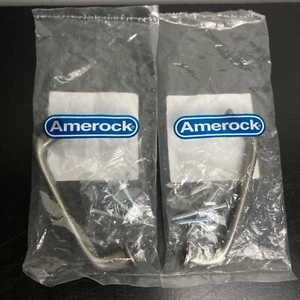 Amerock - Pair of Nickel Kane 3-3/4" Center To Center Cabinet Handle - BP53702WN - Picture 1 of 4