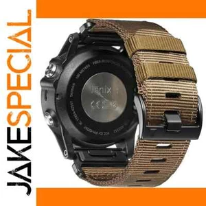 Nylon QuickFit Strap for Garmin Watches - Zdjęcie 1 z 12