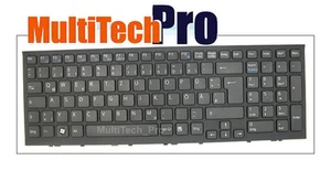 DE Tastatur f. Sony VPCEH1M1E/L VPCEH2Z1E/B VPCEH3H1E VPC-EH1Z1E - Schwarz - - Afbeelding 1 van 1