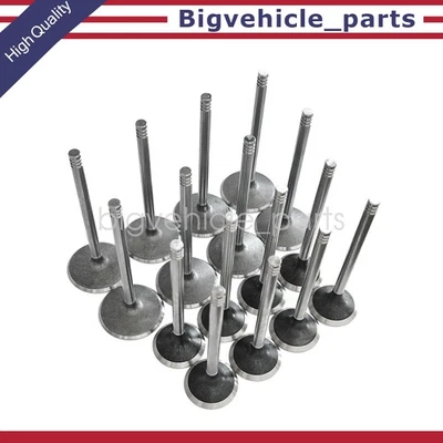 Intake Exhaust Valves Fit 03-08 Dodge Ram Magnum Chrysler 300 Jeep Cherokee 5.7 Foto 1 de 4