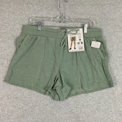 Pantalones Cortos RBX Para Mujer Grandes Verde Mineral Bolsillos Lavados Cordón Atletismo Nuevos con Etiquetas Foto 1 de 4