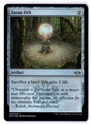 Zuran Orb NM* FOIL Modern Horizons 2 ENGLISH 300/303 mtg -UnltdCards - Image 1 of 2
