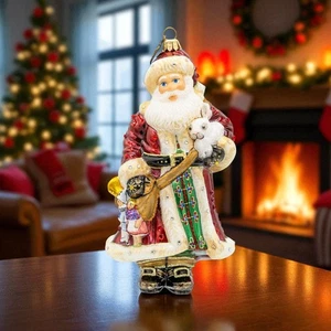 Jay Strongwater Santa's Arm Full Of Gifts Ornament SDH20112-250-D - Picture 1 of 4