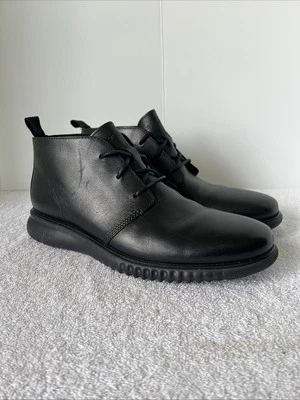 Bota Cole Haan Masculina 2.ZeroGrand Chukka Estilo Preto C26198 - Imagem 1 de 4