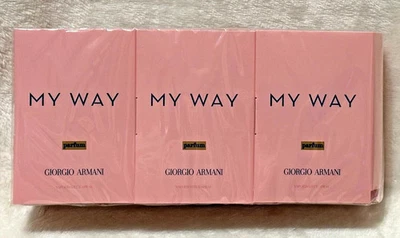 Amostras de perfume Giorgio Armani My Way NOVO pacote com 12 lacrados - Imagem 1 de 3