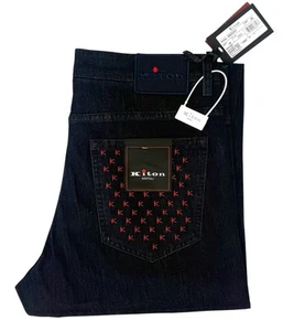 NEW KITON SUMMER JEANS SIZE-34 - Picture 1 of 10