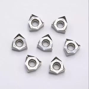 10 piezas insertos de fresado de aluminio WNMU080608EN H01 90° WNGU08 para MFWN90 - Imagen 1 de 5