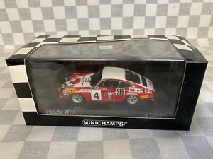 1/43 MINICHAMPS 726804 PORSCHE 911S 2nd PLACE RALLYE MONTE CARLO 1972 LIMITED ED - Picture 1 of 5