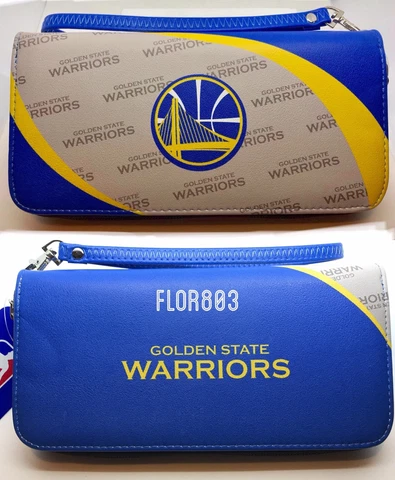 Golden State Warriors NBA Curve Zipper Organizer Ladies Wallet Cover
