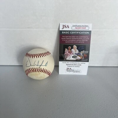 Dave Winfield Yankees MLB Autographed Signed Lee Mcphail Toned JSA Auth. - Image 1 of 4