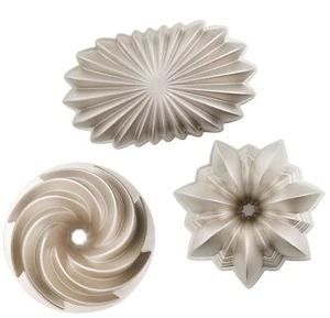 Back-Kunst Alu Backformen  - TWIST - SENSATION - STERN - Dr. Oetker + Rezept - Bild 1 von 25