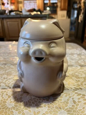 Jarra cerámica cerdo vintage Foto 1 de 4