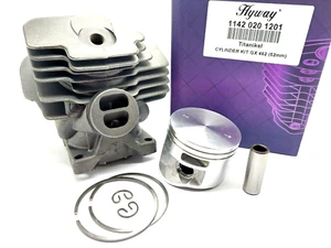HYWAY 52mm Zylinderkopf Topf Kolbensatz für STIHL MS462 462 OEM 1142 020 1201