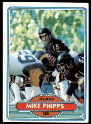 1980 TOPPS.FOOTBALL MIKE PHIPPS CHICAGO BEARS #422 - Image 1 of 2