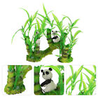  Harz Panda Spielt Bambus Dekorationen Für Aquarien Pflanzen Aquarium