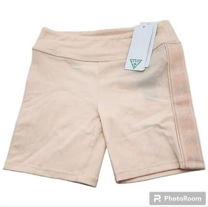 Guess Active Girl's Biker Shorts Kids Girls Peach Size 8 NWT - Picture 1 of 6