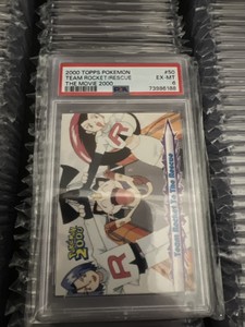 2000 Topps Pokémon Team Rocket/Rescue The Movie 2000