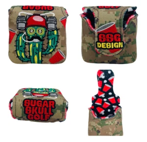 SSG Sugar Skull Golf SSG 2024 Waste Management Open CAMO Mallet Putter Cover - Picture 1 of 4