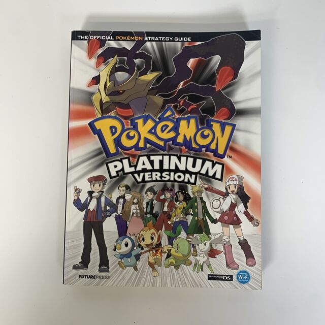 POKEMON PLATINUM DS VERSION OFFICIAL NINTENDO STRATEGY GUIDE BOOK