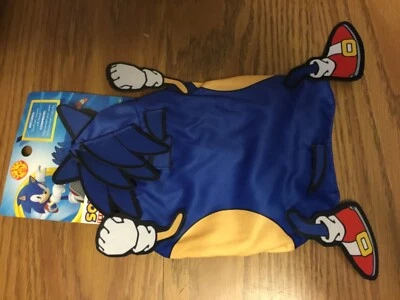 Brand New Rubies DC Sonic the Hedgehog Small Animal Pet Costume Halloween