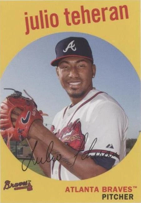 2018 Topps Archives - Julio Teheran #89