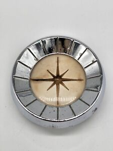 OEM 1956 1957 Lincoln Premiere Steering Wheel Center Horn Button Emblem Ornament