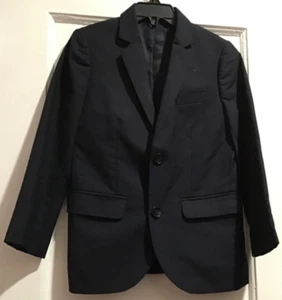 Crewcuts Ludlow Loro Piana Boy;s Navy Blue Suit Jacket Size 6 MINT! - Picture 1 of 7
